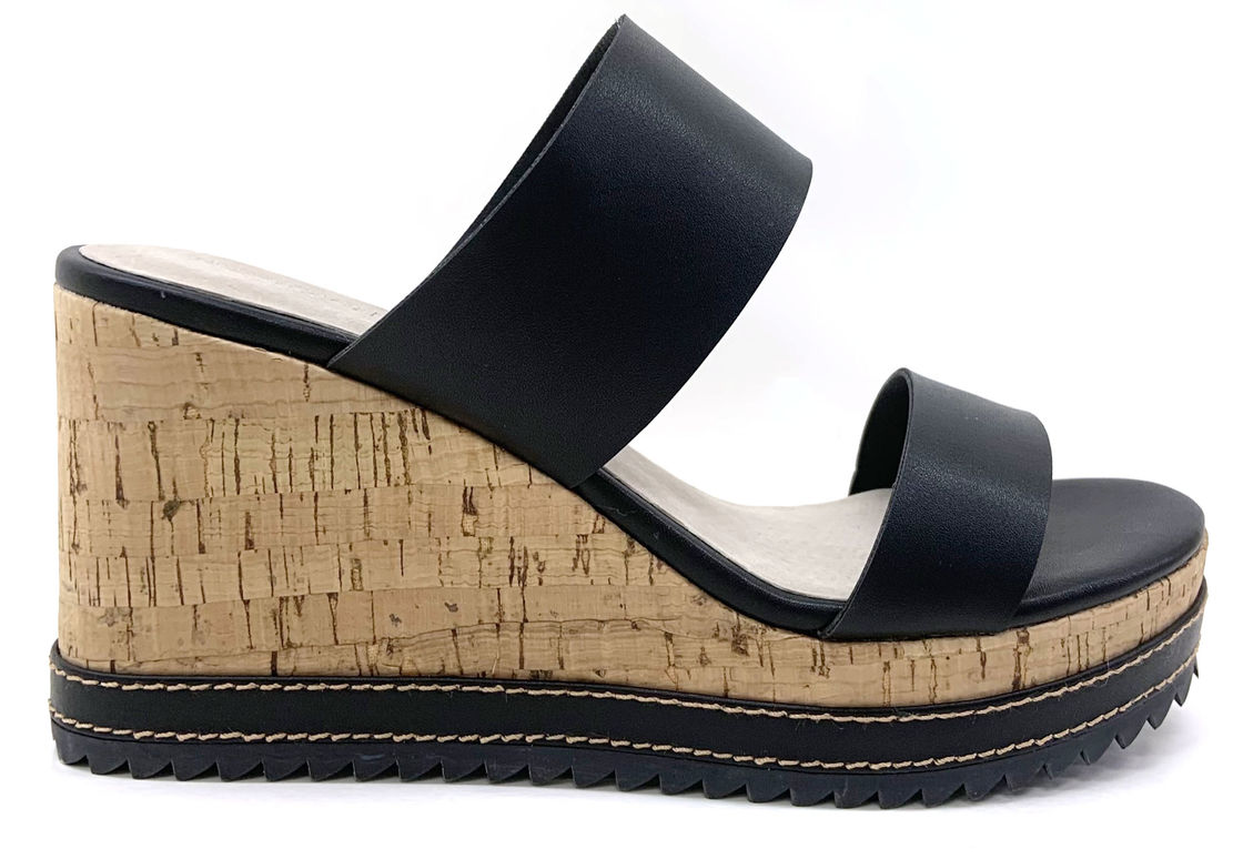 Taille régulière Femmes Talons de mule avec motif solide Talons hauts 3 pouces 4,5 pouces