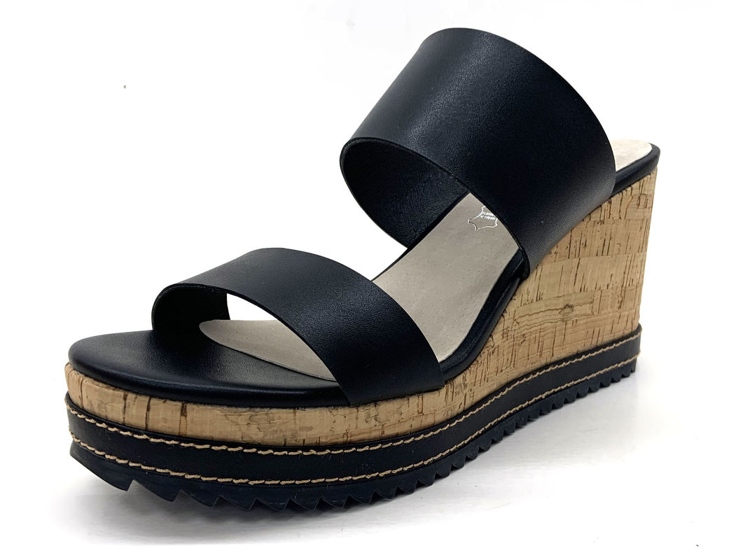 Taille régulière Femmes Talons de mule avec motif solide Talons hauts 3 pouces 4,5 pouces