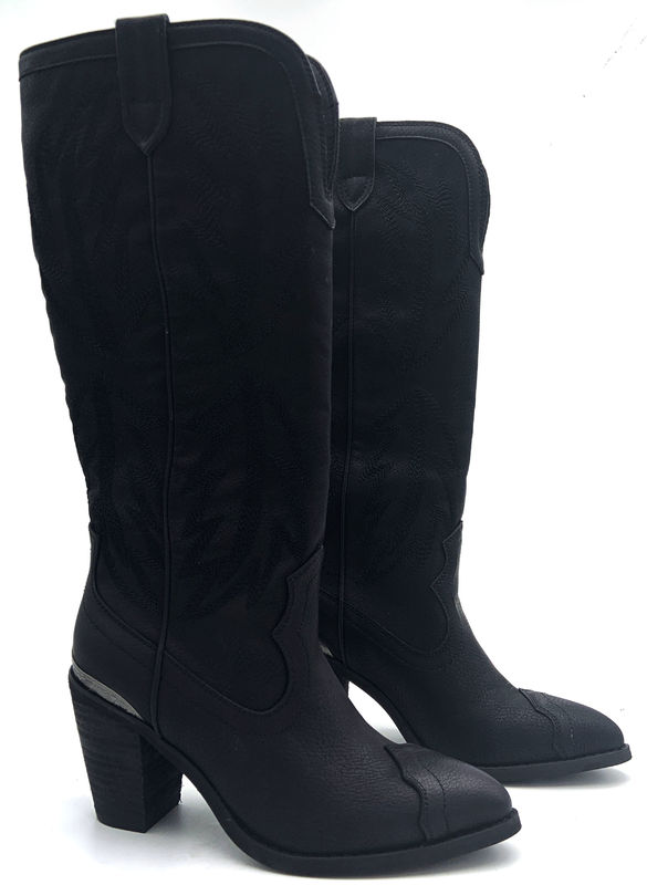 Chaussures à talons hauts, femmes, chaussures d' hiver, femmes, chaussures à fermeture.