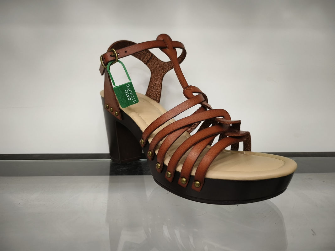 EU35-40/US5-10/UK2-7 chaussures à talons hauts style sandales à talons hauts orteil ouvert